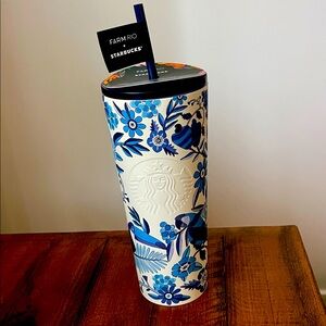 NWT Starbucks 24oz Limited Farm Rio White Cold Cup May 2025 Release